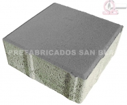 Adoquin Lecrin 20x20x8 GRIS.